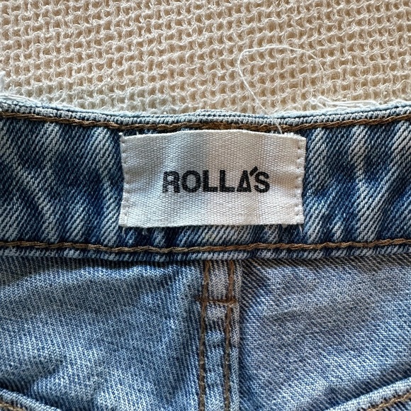 ROLLA'S Light Blue High Rise Women's Jeans - Picture 4 of 8